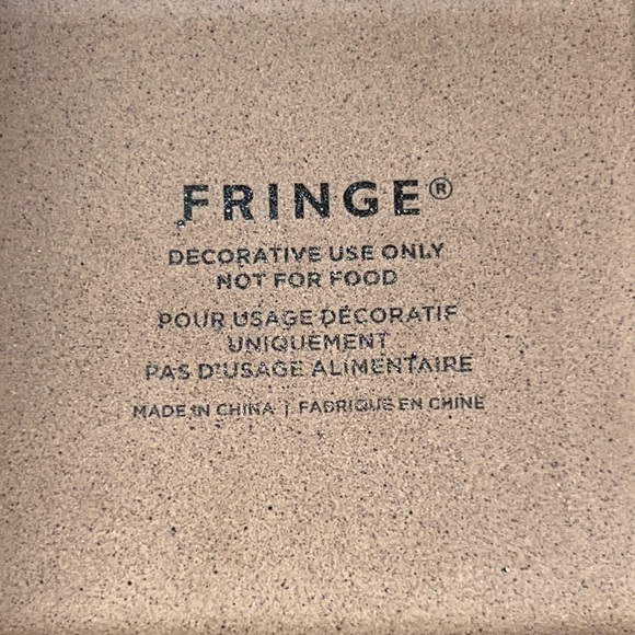 “smart/strong/fearless/resilient” decorative stoneware tray-NWT - Picture 6 of 8